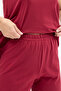Women's 100% Cotton Combed Cotton 4 Season Top and Bottom Pajama Set - 8