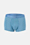 Blue 3-Piece Patterned Micro Modal Boxer - 2