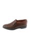 Men's Seasonal Shoes: Spring-Autumn - Genuine Leather Rubber Sole Laceless Brown Color - 3