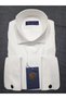 Men's Shirt Cream Ata Collar Double Cuff. Tuxedo, Suit, Groom's Outfit, Slim Fit with Lycra.
