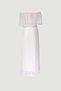 Daila Off-The-Shoulder Flounce Long Evening Dress Chiffon Invitation and Wedding Party Dress - 8