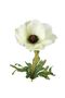 Artificial Flower White Anemone 40 centimeters