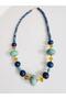 Turquoise and Jade Natural Stone Necklace 53 cm - 5