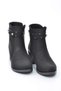 Goldstep Grayzer Leather Thick Heel Beaded Buckle Women's Boots - 2