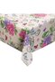 Plastic Tablecloth Hydrangeas 180x140cm