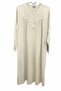 100% Cotton Nightgown with Long Sleeves and Robe-12774