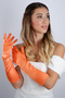 Premium Satin Long Evening Gloves Opera Length Engagement Wedding Prom Evening Dress Stylish Accessory - 2