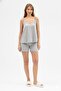 Women's 100% Cotton Combed Cotton 4 Season Top and Bottom Pajama Set - 3