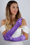 Premium Satin Long Evening Gloves Opera Length Engagement Wedding Prom Evening Dress Stylish Accessory - 2
