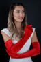 Long Velvet Evening Dress Gloves Party Prom Wedding Accessory - 8