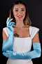 Long Wedding Bridal Opera Gloves Special Evening Dress Gloves for Wedding Henna - 5
