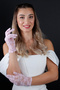 Short Elegant Lace Bridal Gloves Wedding Evening Dress Party Accessory - 4