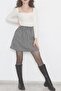 Women's Patterned Jacquard Skirt - 3