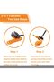1 Pack Carrot Curler and Peeler, Spiral Vegetable Shred Slicer, Fruit Grater Tools, Kitchen Accessor - 4