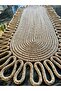 Wicker Jute, Tablecloth, Coffee Table Runner. 30X80 - 3