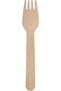 Disposable Eco-Friendly Wooden Cutlery Forks 50 Pieces - 2