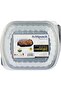 Disposable Black Base, Microwavable, Bento Meal Prep Container with Lid L- 24cm ,W-20cm,H 4. - 4