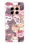 Realme 12 Plus Compatible Cute Cats Printed Silicone Case