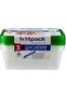 Heavy Duty Clear Microwave Container 750ml with Multicolour Lids, 5 Sets - 6
