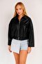 Pb Oversize Bomber Leather Jacket - 2