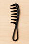Wide Tooth Black Hair Wax Comb Styling Shape Comb - 4