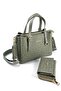 Original Women's 3-Compartment Luxury Soft Leather Adjustable Crossbody Shoulder Bag Wallet Konbini - 5