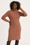 Hair Knit Detailed Knitwear Dress
