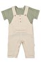 Muslin Salopet 2-Piece Set (My Galaxy) Beige