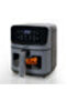 4.5L Air Fryer with 8 Preset Cooking Programs, Viewing Window, Timer and Temperature Control - 6
