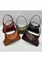 The Moiss Brown Knitted Pattern Soft Hand and Shoulder Bag - 3