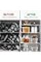 Lrge Food Storage Containers Colnders Airtight Leakproof Fridge Bins Bp free Microwve - 2