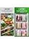 S Refrigertor Orgnizer Stckble Plstic Food Storage Containers Lids & Hndle Trnsprent - 2
