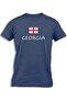 GEORGIA WITH FLAG