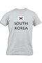 SOUTH KOREA WITH FLAG