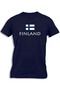 FINLAND WITH FLAG