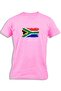 SOUTH AFRICAN FLAG BURN