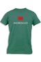 MOROCCO WITH FLAG