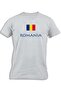 ROMANIA WITH FLAG