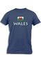 WALES WITH FLAG