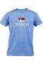 SERBIA WITH FLAG