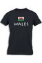 WALES WITH FLAG