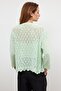 Green Openwork Knitwear Cardigan - 4
