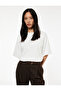 Short Sleeve Crew Neck Stone Detail T-Shirt