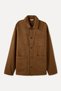 Men's Tan Wool Blend Casual Jacket - 5