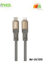 كابل PLUS IM-DC105 USB-C إلى Lightning بقوة 35 واط، بطول 1.2 متر، مزود بتقنية PD للشحن السريع، سلك مضفر متين