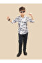 Printed Buttoned Shirt and Pant Set