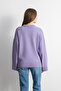 Lila Crew Neck Oversize Knit Sweater - 7
