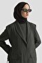 جاكيت بتفاصيل ربط 25KD1301 أنثراسيت - 4