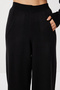 Zippered Cardigan Pants Knitwear Set Lan0077 Black - 6
