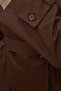 Floriva Long Trench Coat Brown - 2